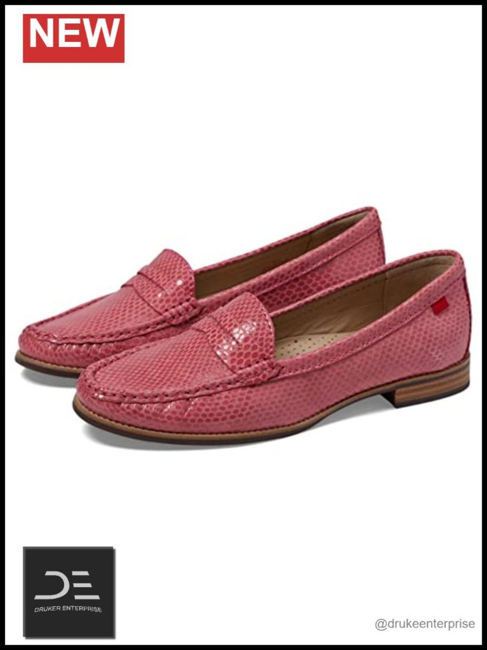 Genuine Patent Calf Leather Mocc Women's Handcrafted Comfort Shoes